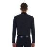 Equestro Polo training uomo Ridertechnology 2.0 manica lunga e zip - Nero
