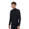 Equestro Polo training uomo Ridertechnology 2.0 manica lunga e zip - Nero