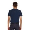 Equestro T-shirt allenamento uomo in tessuto tecnico con microfori - Blu navy