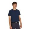 Equestro T-shirt allenamento uomo in tessuto tecnico con microfori - Blu navy