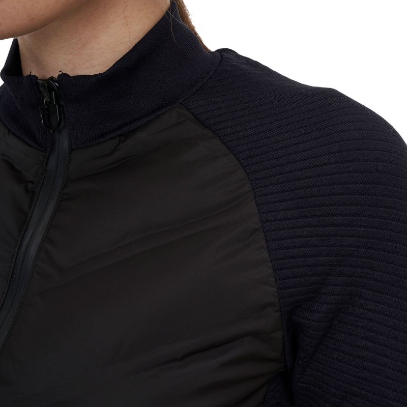 Equestro Capospalla tecnico donna Ridertechnology 2.0 Hibryd - Nero