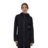 Equestro Guscio softshell donna Ridertechnology 2.0 impermeabile lungo - Nero