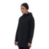 Equestro Guscio softshell donna Ridertechnology 2.0 impermeabile lungo - Nero