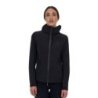 Equestro Guscio softshell donna Ridertechnology 2.0 impermeabile zip - Nero