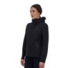 Equestro Guscio softshell donna Ridertechnology 2.0 impermeabile zip - Nero
