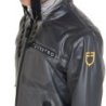 Equestro Impermeabile bambini cappuccio e zip antivento - Grigio
