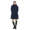 Equestro Piumino da donna idrorepellente e antivento - Blu navy
