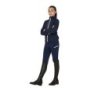 Equestro Softshell bambini unisex logo sul dorso - Blu navy