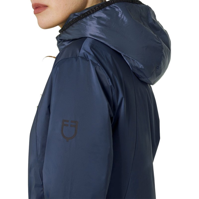 Equestro Softshell donna linea Foldable - Blu navy