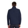 Equestro Softshell uomo logo sul dorso - Blu navy