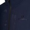 Equestro Softshell uomo logo sul dorso - Blu navy