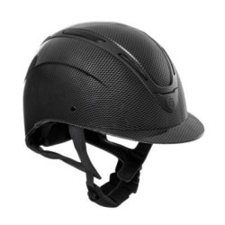 Equestro Cap Apocalypse Carbon unisex calotta carbonio omologazione EN - Nero