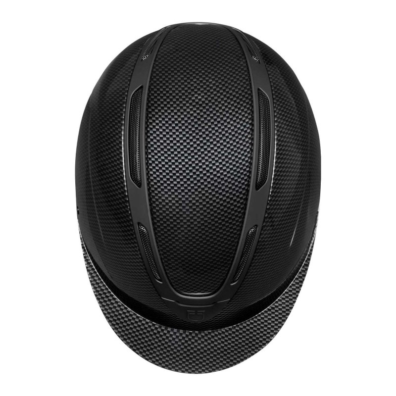 Equestro Cap Apocalypse Carbon unisex calotta carbonio omologazione EN - Nero