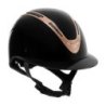 Equestro Cap Apocalypse donna calotta lucida omologazione EN - Nero