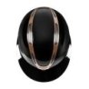 Equestro Cap Apocalypse donna calotta lucida omologazione EN - Nero