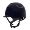 Equestro Cap Apocalypse donna calotta lucida omologazione EN - Blu navy