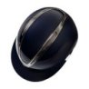 Equestro Cap Apocalypse donna calotta lucida omologazione EN - Blu navy