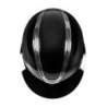 Equestro Cap Apocalypse donna calotta lucida omologazione EN - Nero