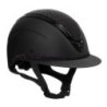 Equestro Cap Apocalypse donna calotta opaca e brillantini omologazione EN - Nero