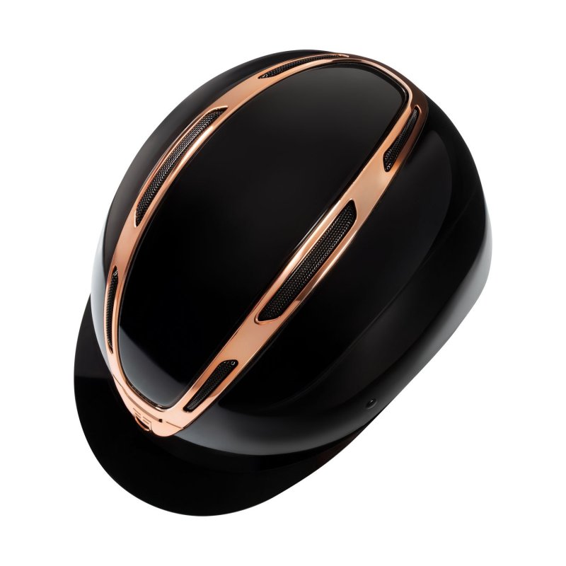 Equestro Cap Apocalypse unisex calotta lucida omologazione EN - Nero