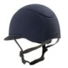 Equestro Cap donna con visiera larga e logo embossed omologazione EN - Blu navy