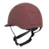 Equestro Cap donna con visiera larga e logo embossed omologazione EN - MARRON (18-1415)