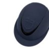 Equestro Cap donna con visiera larga e logo embossed omologazione EN - Blu navy