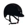 Equestro Cap frame velluto con profilo colorato - Nero