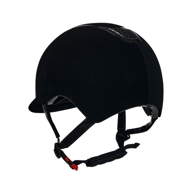 Equestro Cap frame velluto con profilo colorato - Nero