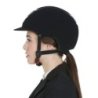 Equestro Cap frame velluto con profilo colorato - Nero