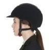 Equestro Cap frame velluto con profilo colorato - Nero