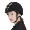 Equestro Cap frame velluto con profilo colorato - Nero