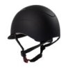 Equestro Cap unisex con frame lucido omologazione EN - Nero