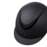Equestro Cap unisex con frame lucido omologazione EN - Nero