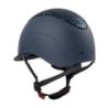 Equestro Cap visiera stretta con brillantini omologazione EN - Blu navy