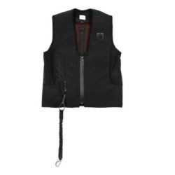 Equestro Gilet airbag con protezione posteriore livello 2 - Nero