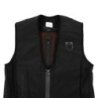 Equestro Gilet airbag con protezione posteriore per bambini (sopra 25 Kg) - Nero