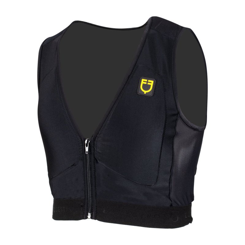 Equestro Paraschiena livello 2 unisex petto imbottito - Nero