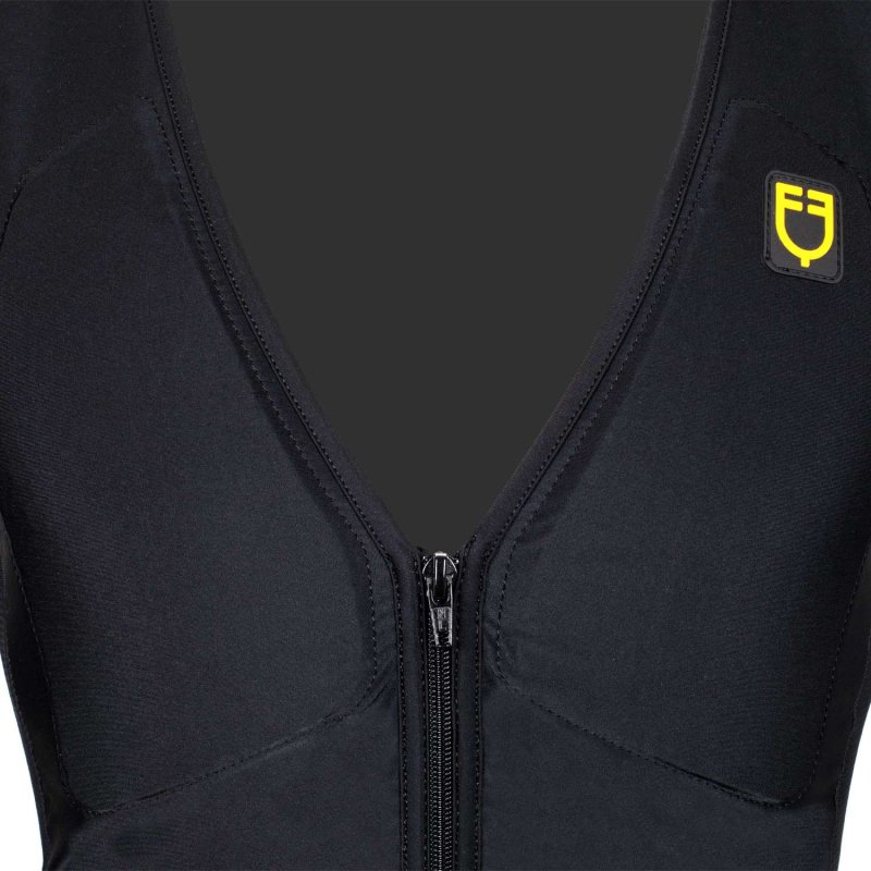 Equestro Paraschiena livello 2 unisex petto imbottito - Nero