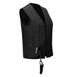 Seaver Gilet airbag Safe Fit Crystal Rain - Nero