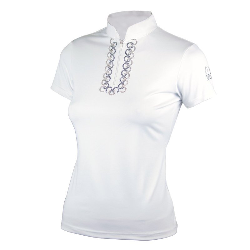 Tattini Maglia da concorso donna con decoro in strass