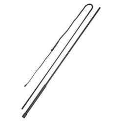 Umbria Equitazione Frusta da carrozza nera 160 cm