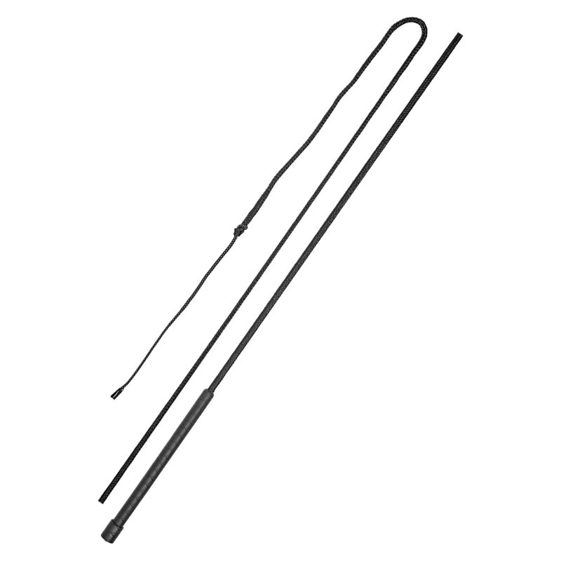 Umbria Equitazione Frusta da carrozza nera 160 cm