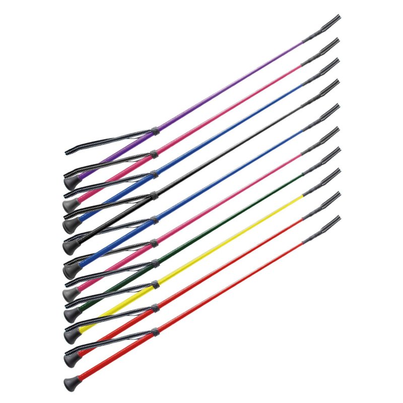 Umbria Equitazione Frustino tinta unita in nylon set 10 pezzi
