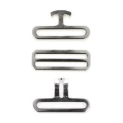 Umbria Equitazione Set 3 fibbie per coperta