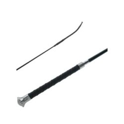 Umbria Equitazione Frustino da dressage Carbon Matt con manico antiscivolo
