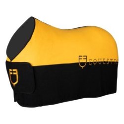 Equestro Coperta bicolore in pile antipilling