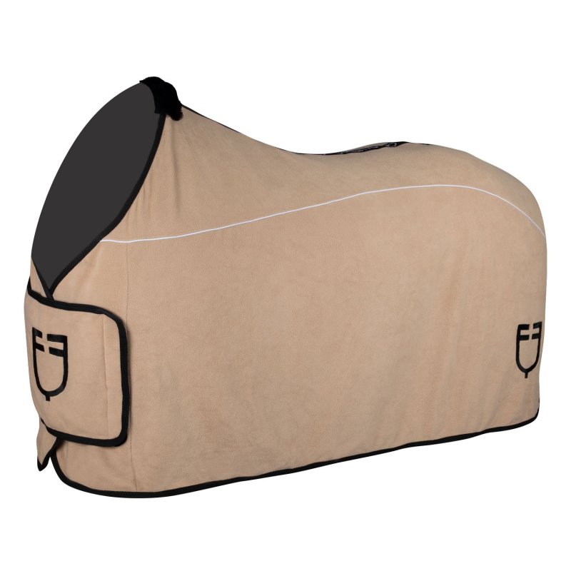 Equestro Coperta in pile con chiusura frontale