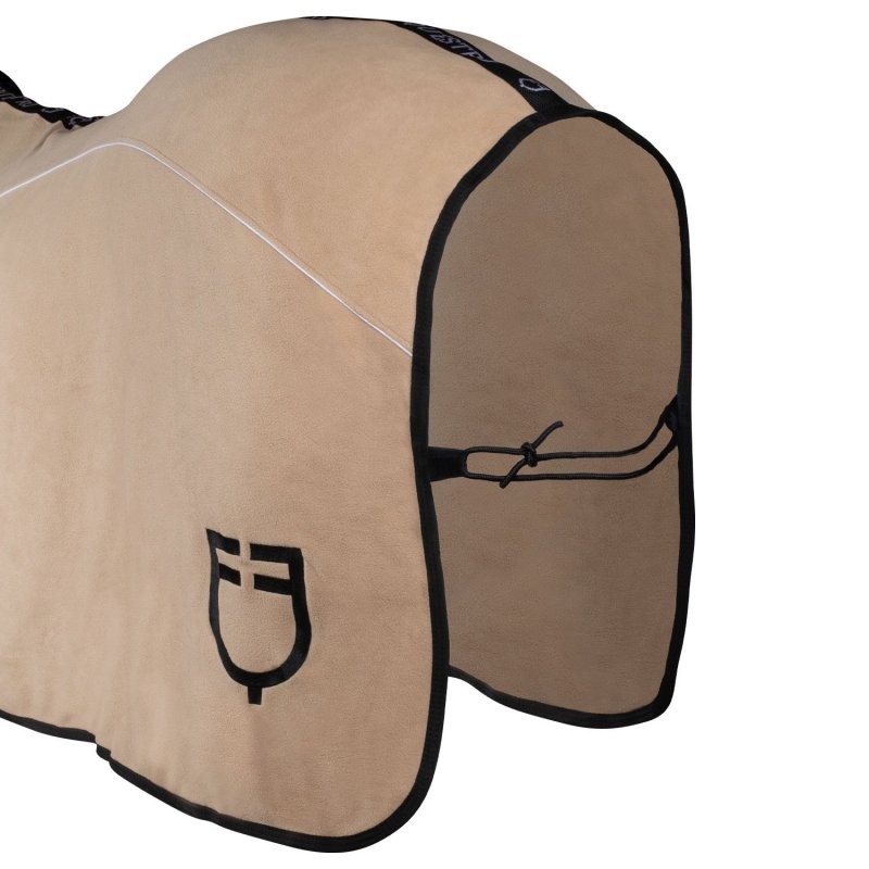 Equestro Coperta in pile con chiusura frontale
