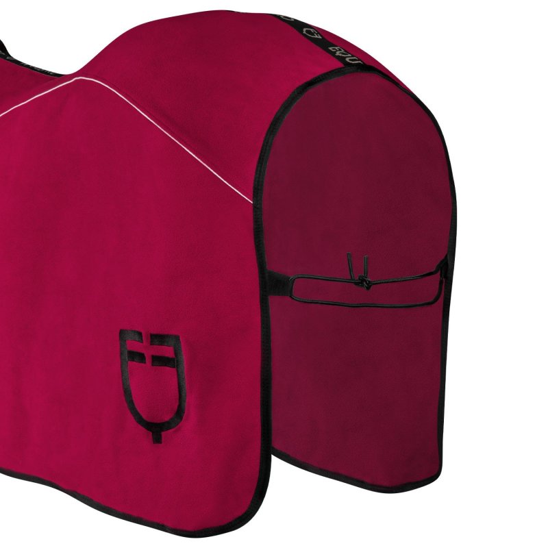 Equestro Coperta in pile con chiusura frontale